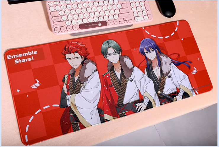 Dec Round - Enstars Anime Mousepads