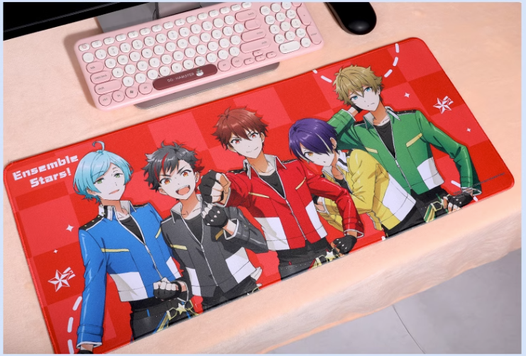 Dec Round - Enstars Anime Mousepads