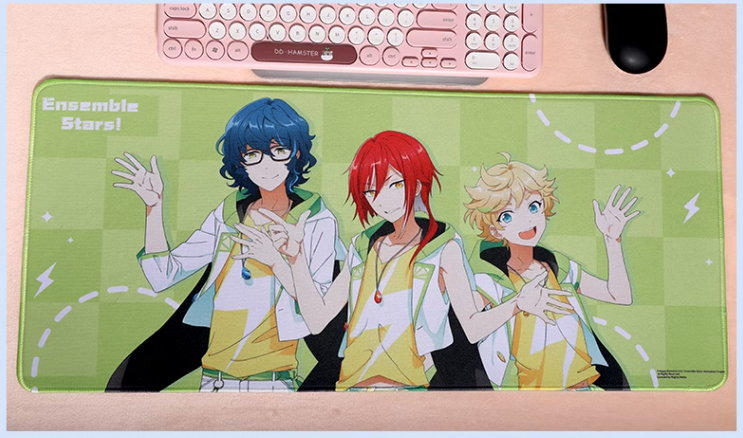 Dec Round - Enstars Anime Mousepads